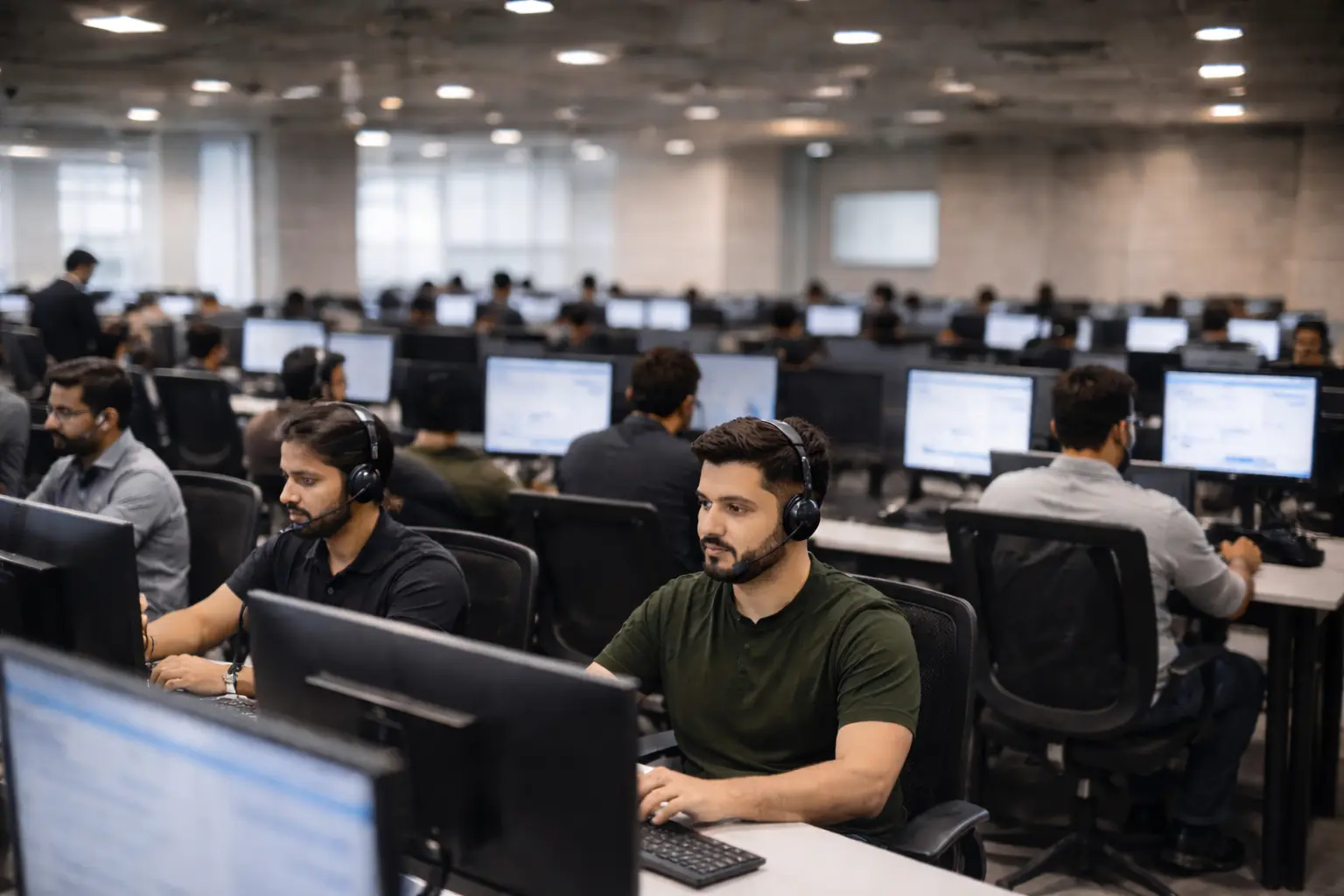 Operations Floor at AL Rehman Communication